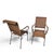 Wrought Iron and Rattan Armchairs, 1970s, Set of 2 For Sale - Image 15 of 15