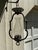 Metal Vintage 1920s Semi-Flush Ceiling Fixture With Vintage Shade For Sale - Image 7 of 7