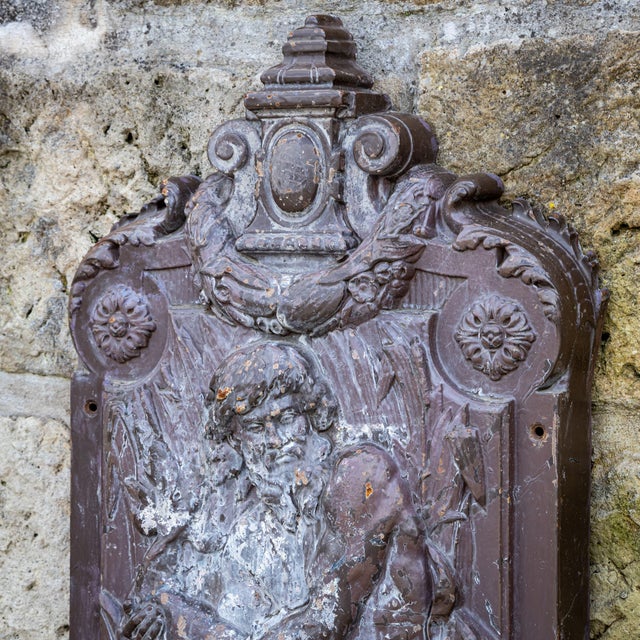 Metal Wall Fountain, 20th Century For Sale - Image 5 of 8