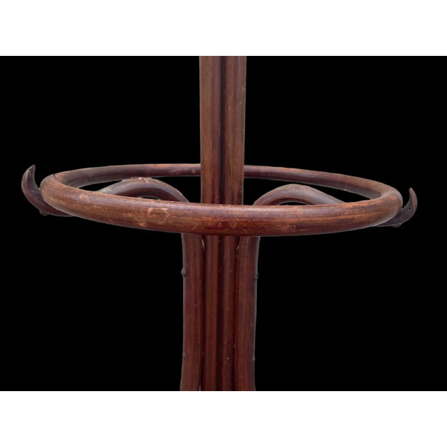 Brown Vintage Coat Rack For Sale - Image 8 of 13