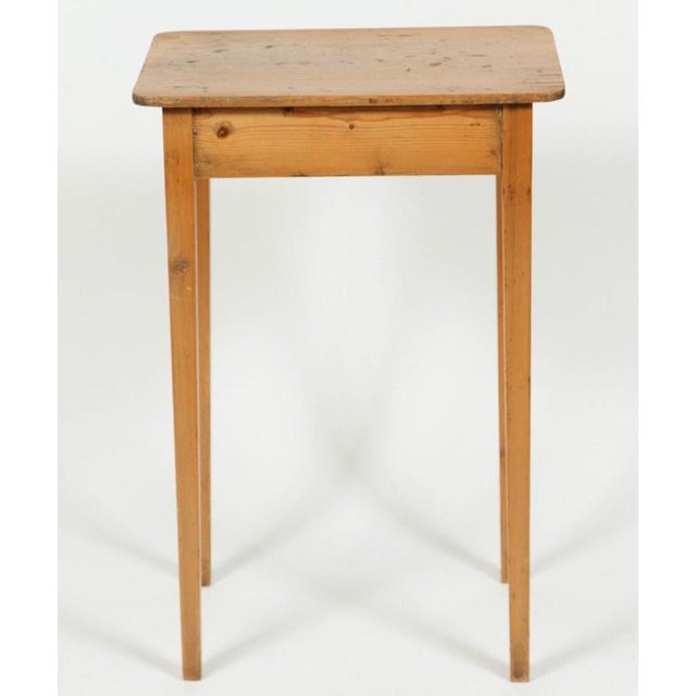 Antique 19th Century English Pine Side Table Chairish