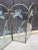 1980s Art Deco Boho Glass Fireplace Screen For Sale - Image 4 of 9