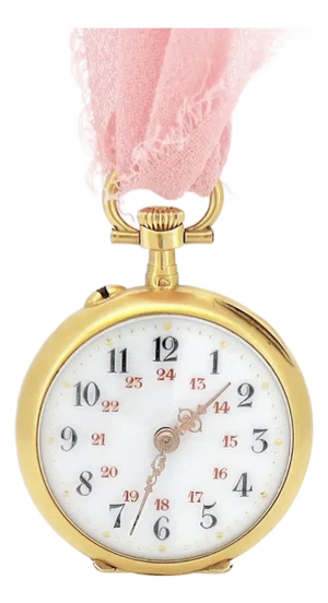 Antique French Star Pocket Watch, Celestial 18k