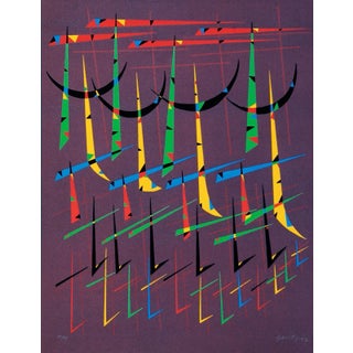 Letter T - Original Lithograph by Raphael Alberti - 1972 1972 For Sale