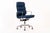 Mid-Century Modern Herman Miller Eames Tall Navy Blue Fabric Desk Chair Soft Pad For Sale - Image 3 of 16