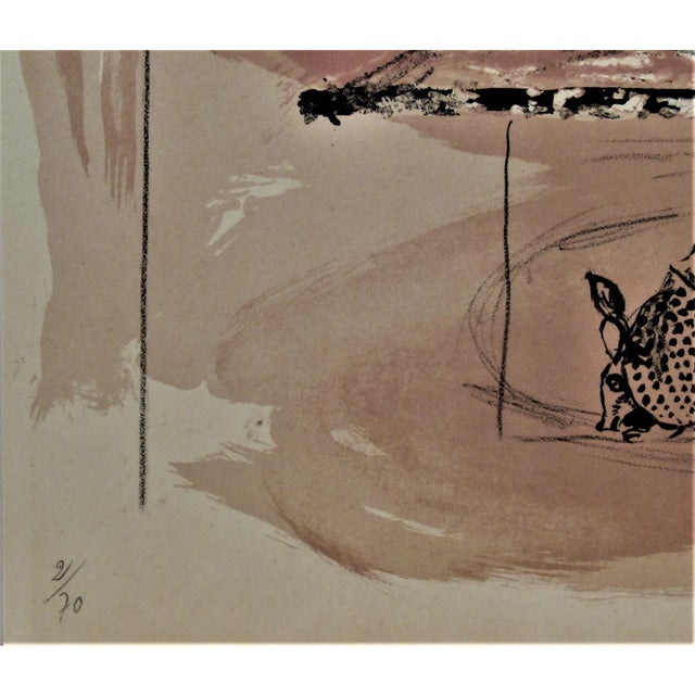 Mid 20th Century Graham Sutherland, "Armadillo" from the suite "Bestiary and some Correspondences", 1965/1968 For Sale - Image 5 of 6