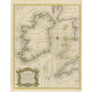 St. Georges Channel and the Irish Sea, 1744 For Sale