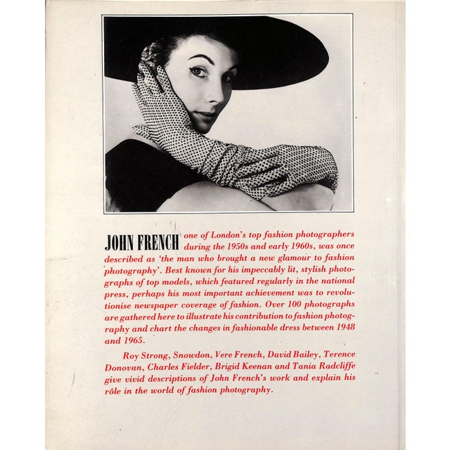 Traditional "John French: Fashion Photographer" Book 1985 Mendes, Valerie D For Sale - Image 3 of 12