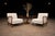 This rare pair of armchairs, designed by Rino Levi in the 1950s, exemplifies the refined intersection of Brazilian...