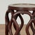 Wood Pair of Vintage Chinese Carved Wood Garden Seats or Stands For Sale - Image 7 of 14