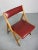 Vintage Red Eden Folding Chair by Gio Ponti For Sale - Image 9 of 14