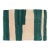 Green & White Mini Kilim Rug - 1`11″ X 2`9″ For Sale