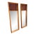 A Pair of Lane Tower Suite Mirrors Designed by Dave Parmalee 1970's For Sale