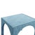 2020s Tomlin Teal Game Table with Glass Top For Sale - Image 5 of 8