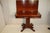Traditional Empire Solid Mahogany Game Card Table, 19th Century For Sale - Image 3 of 7
