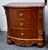 Vintage Pulaski Mahogany Nightstands Edwardian Collect 3-Drawer Bachelors Pair For Sale In Philadelphia - Image 6 of 17