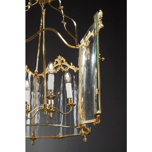 Large Entrance Hall Lantern, Château Léoube, Bormes For Sale - Image 14 of 18
