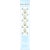 Schumacher Sample - Schumacher x Marie-Anne Oudejans Royal Poppy Panel B in Blue For Sale - Image 4 of 4