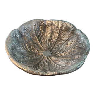 Vintage Cast Aluminum Cabbage Bowl For Sale