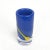 Blue and Yellow Glass Vase from Strömbergshyttan For Sale - Image 6 of 7