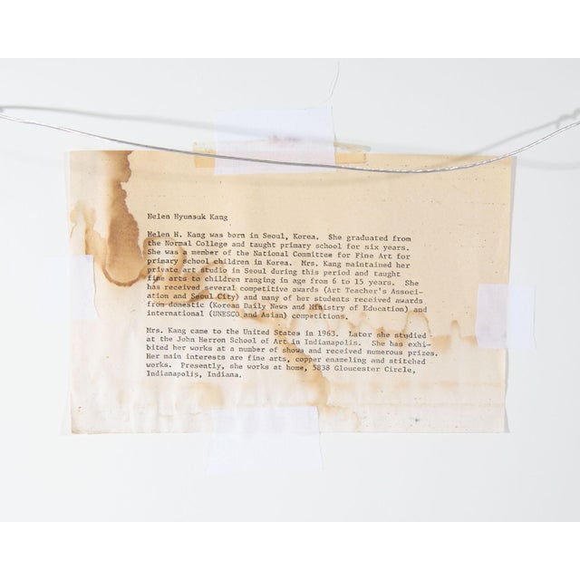 Textile Still Life Textile Art by Helen Hyunsuk Kang For Sale - Image 7 of 8