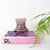 This elegant Portuguese hand-blown glass vase, produced in Marinha Grande during the 1960s, is a beautiful example of mid-...