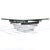 With a base of polished chromed steel with a wonderful architectural design supports a substantial glass top, this Paul...