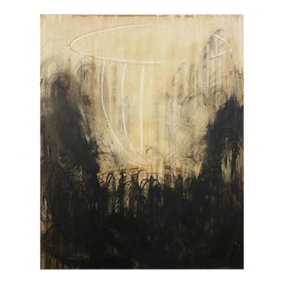Contemporary Abstract Mixed Media on Canvas "Soul Jar" by Paul Landauer For Sale