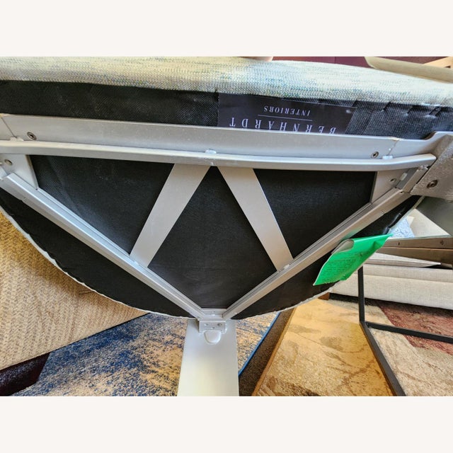 Contemporary Cosway Bernhardt Light Gray Accent Chair For Sale - Image 3 of 7