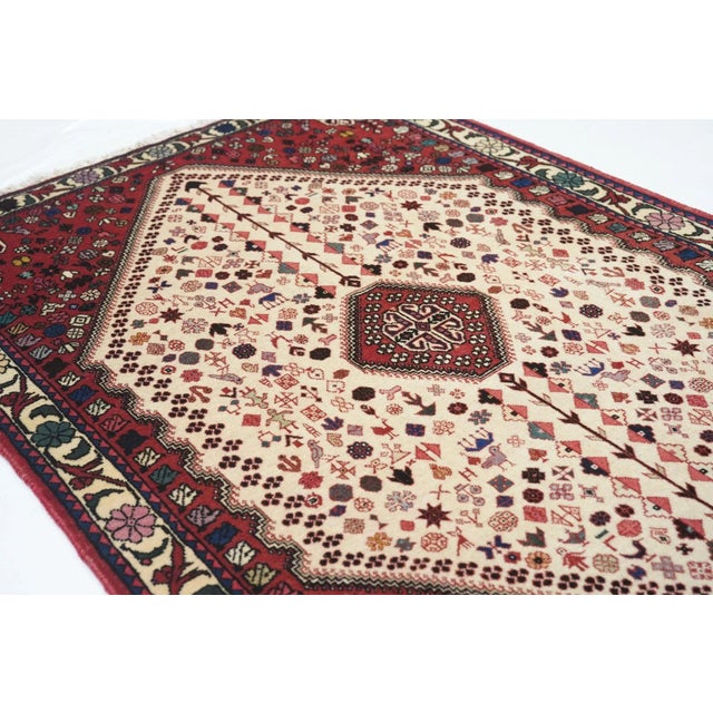 Textile 1960s Vintage Bidjar Rug 3'5'' x 4'9'' For Sale - Image 7 of 11