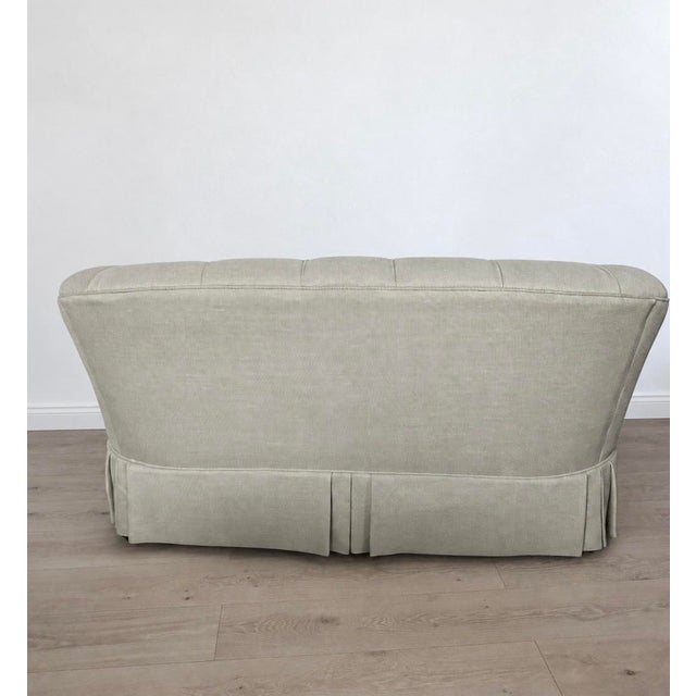 Century Furniture Tufted Loveseat. For Sale In New York - Image 6 of 8