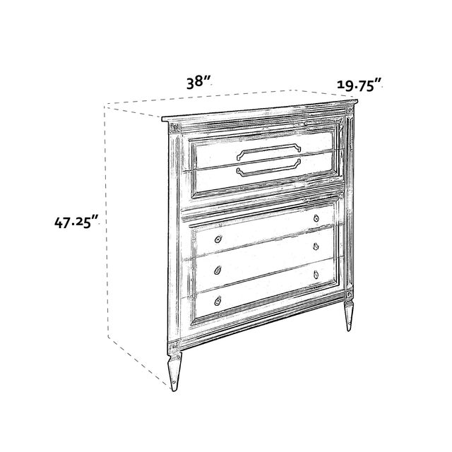 Thomasville 1960s Black Lacquer Highboy Dresser For Sale - Image 12 of 12