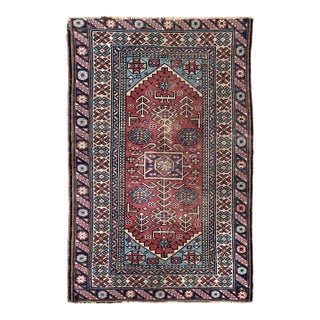 Galerie Shabab Collection Mid-20th Century Turkish Anatolian Throw Rug For Sale