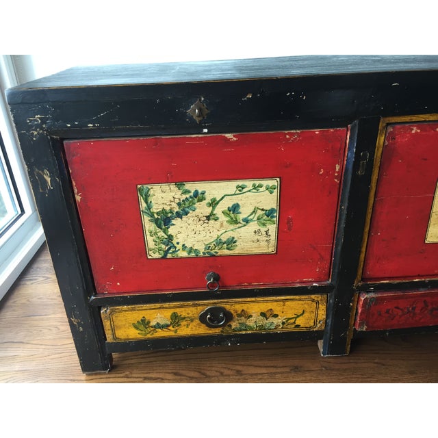 Chinese Antique Asian Credenza For Sale - Image 3 of 6