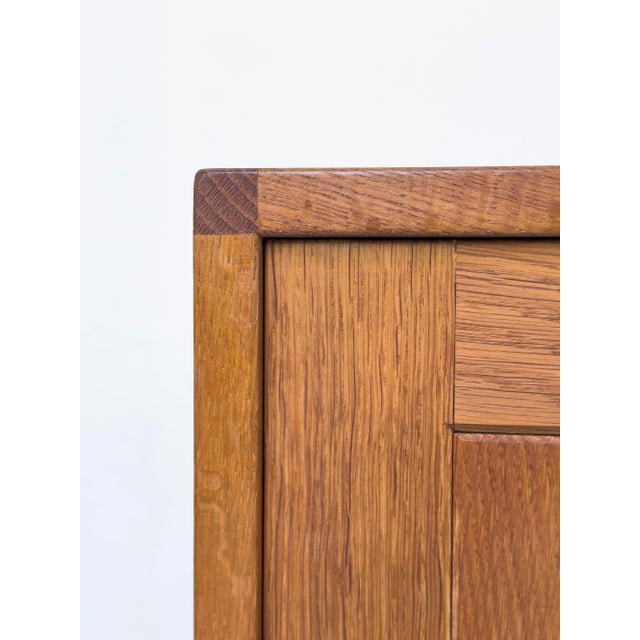 Tan Danish Oak Cabinet from Brouer, 1960s For Sale - Image 8 of 18