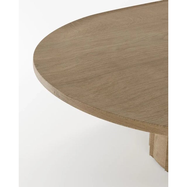 Djembe Table in Smoked Oak from Collector, in New conditions. Designed from 2000