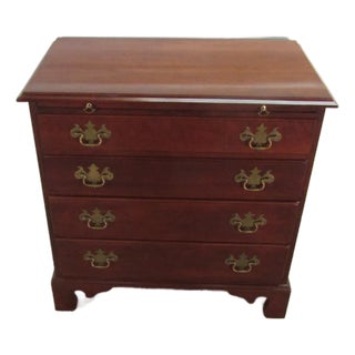 1990s Stickley Solid Cherry Serving Chest For Sale