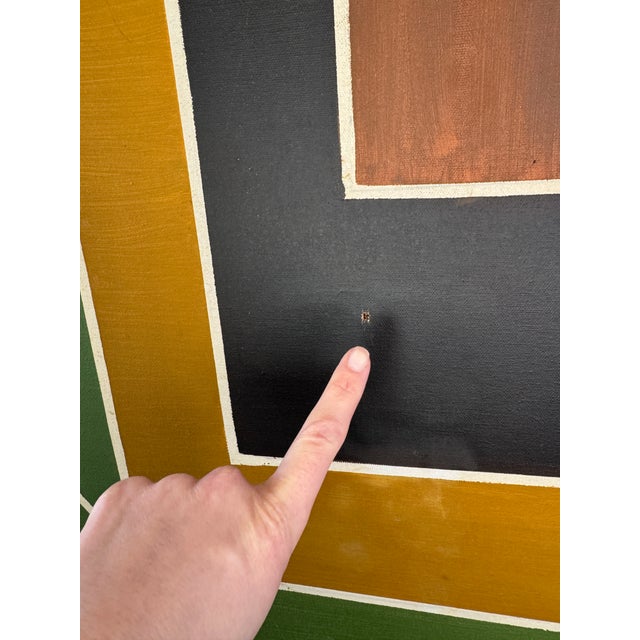 Pair of Vintage Paintings Circa 1960s For Sale - Image 12 of 12