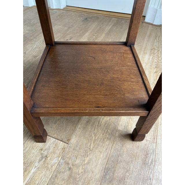 Dutch Art Deco Two-Tier Side Table, 1920s For Sale - Image 4 of 17