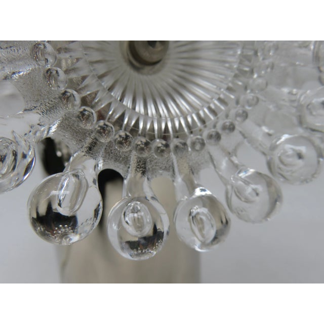 Silver Pusteblume Table Lamp in Acrylic Glass &amp; Nickel from Sölken, 1970s For Sale - Image 8 of 18