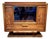 Brutalist French Art Deco Mahogany Sideboard in the Style of Charles Dudouyt For Sale