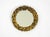 Small Mid-Century Modern French Wall Mirror with Ornate Brass Frame, 1950s For Sale - Image 17 of 17