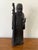 Large Antique Early 20th Century Chinese Wooden Shou Zing Statue, the Chinese God of Longevity For Sale - Image 12 of 12