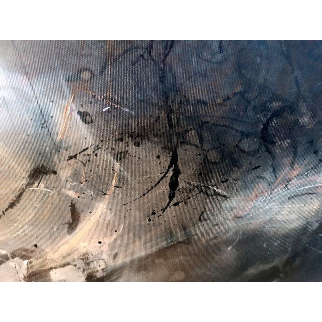 Ovidiu Kloska, The Nocturnal Hour of Violent Blooming, Mixed on Canvas For Sale - Image 9 of 11