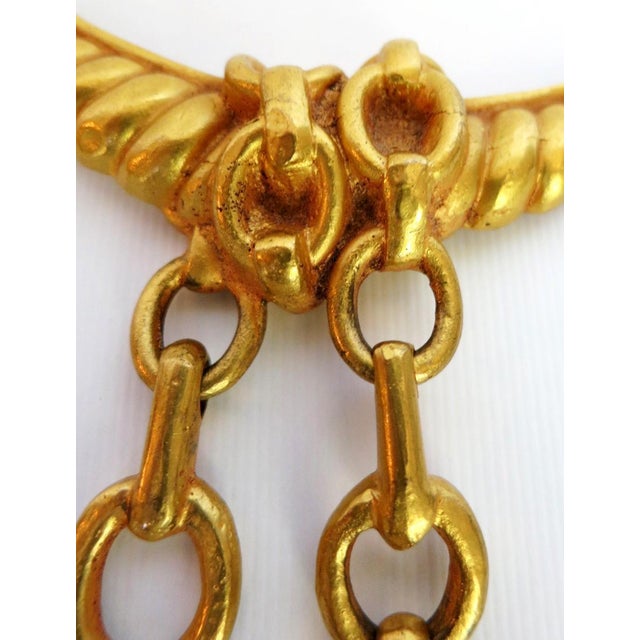 Mid-Century Modern Bronze Brooch by Line Vautrin For Sale - Image 3 of 8