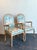 Aqua Vintage Faux Bois Fauteuil Chairs - A Pair For Sale - Image 8 of 12