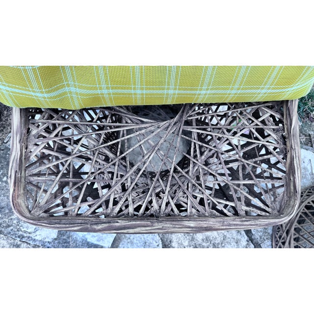Vintage Russell Woodard Spun Fiberglass Patio Chairs, a Pair, Attributed For Sale - Image 14 of 14