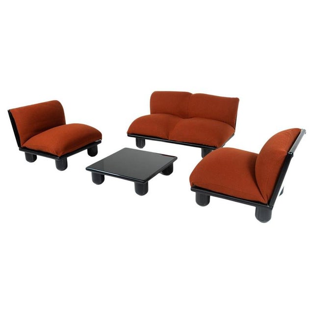 Blop Modular Sofa attributed to Carlo Bartoli for Rossi Di Albizzate, Italy, 1970s, Set of 4 For Sale - Image 18 of 18