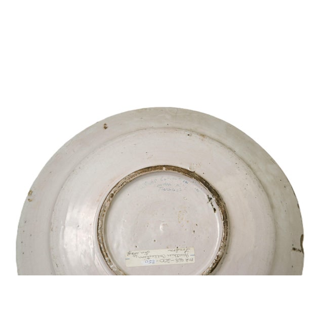 18th Century English Delft Polychrome Charger, London C. 1740-1760 For Sale - Image 10 of 10