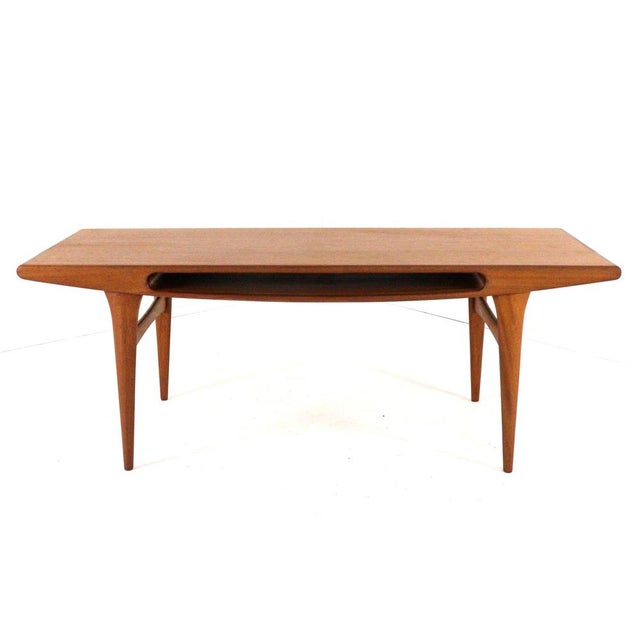 Brown Smile Coffee Table in Wood For Sale - Image 8 of 18